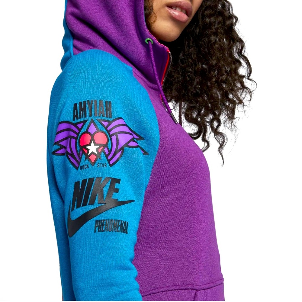 Nike Doernbecher Freestyle Amyiah's Rally Full-Zip Hoodie Sweatshirt MEDIUM EUC